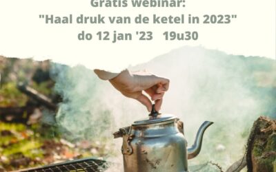 Zo haal jij in 2023 druk van de ketel